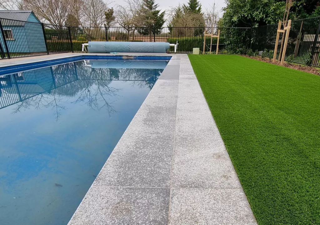 Artificial Grass by Pool