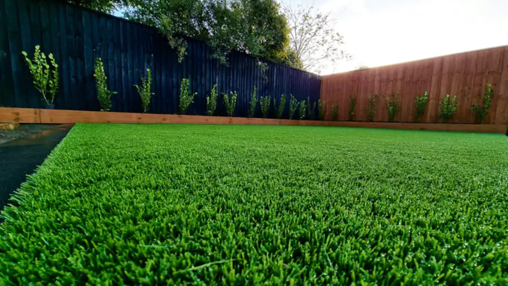 year round artificial grass maintenance